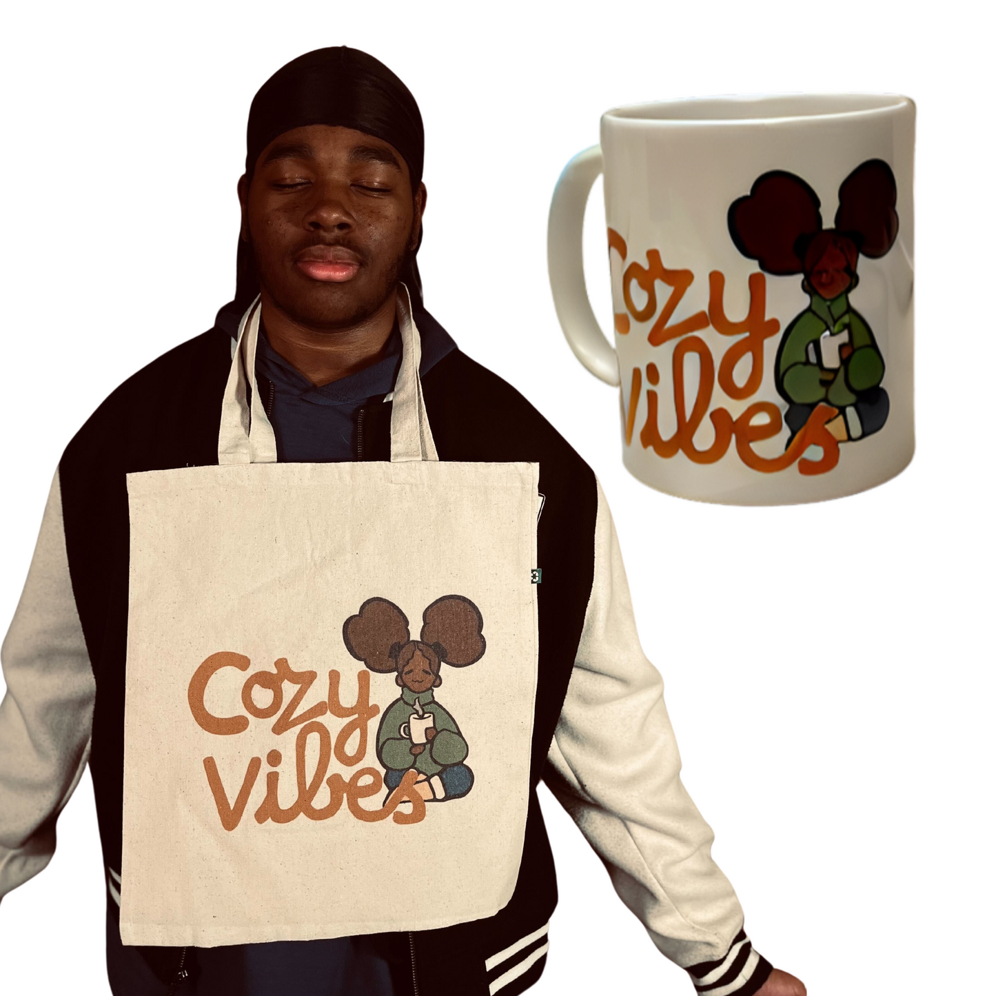 "Cozy Vibes" MUG & TOTE COMBO