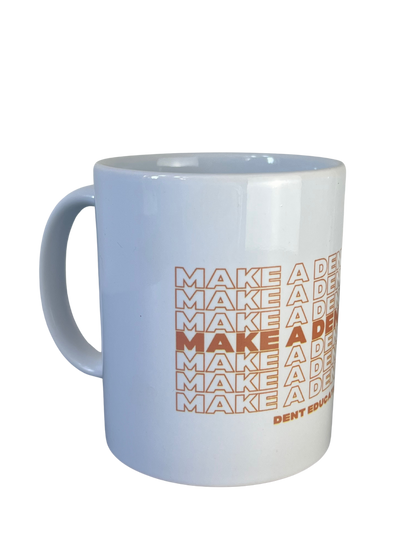 Make A Dent Cascade Ceramic Mug