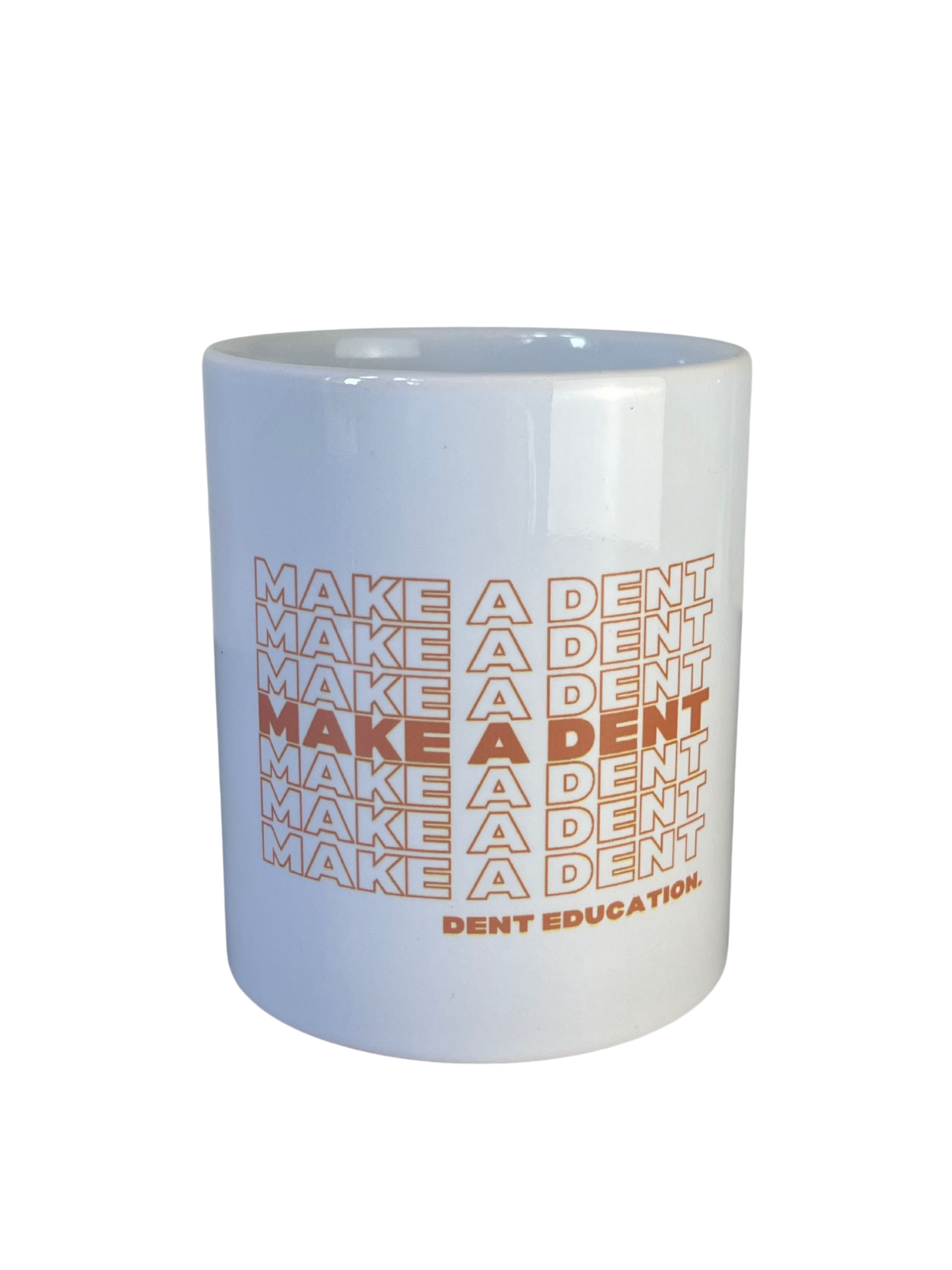 Make A Dent Cascade Ceramic Mug