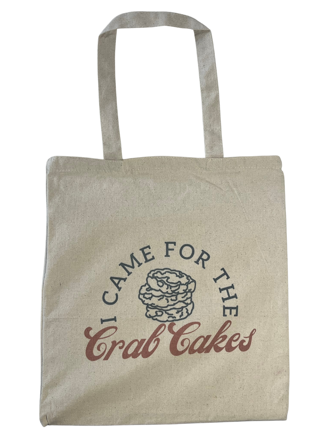 I Came for the Crabcakes Design Tote Bag