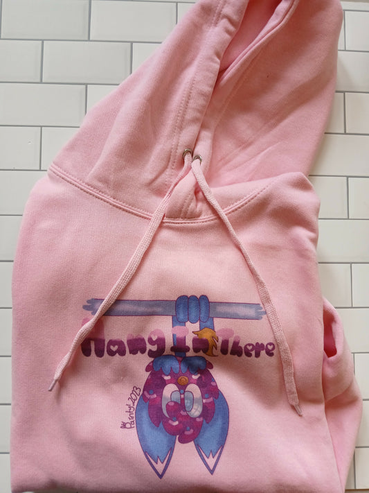 Sprinkle "Hang In There" Hoodie (Pink)