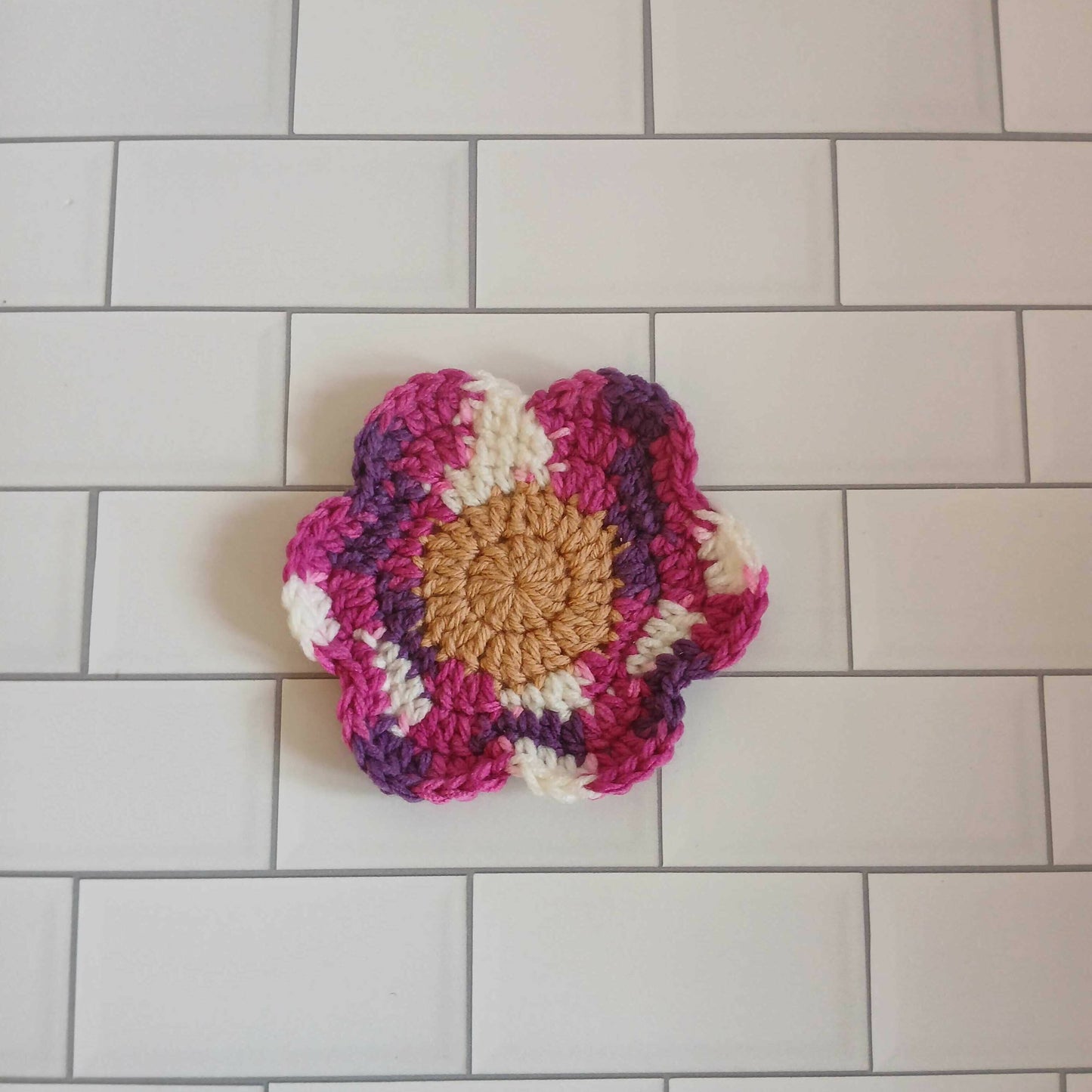 Flower Coasters