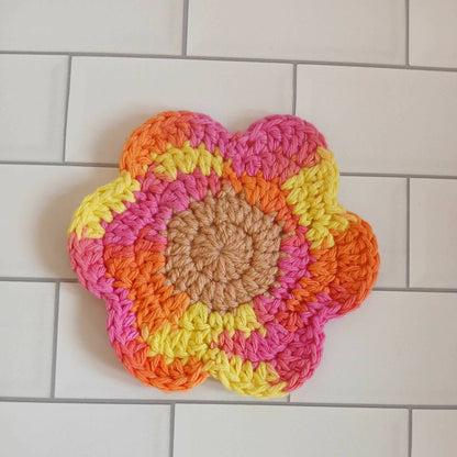 Flower Coasters