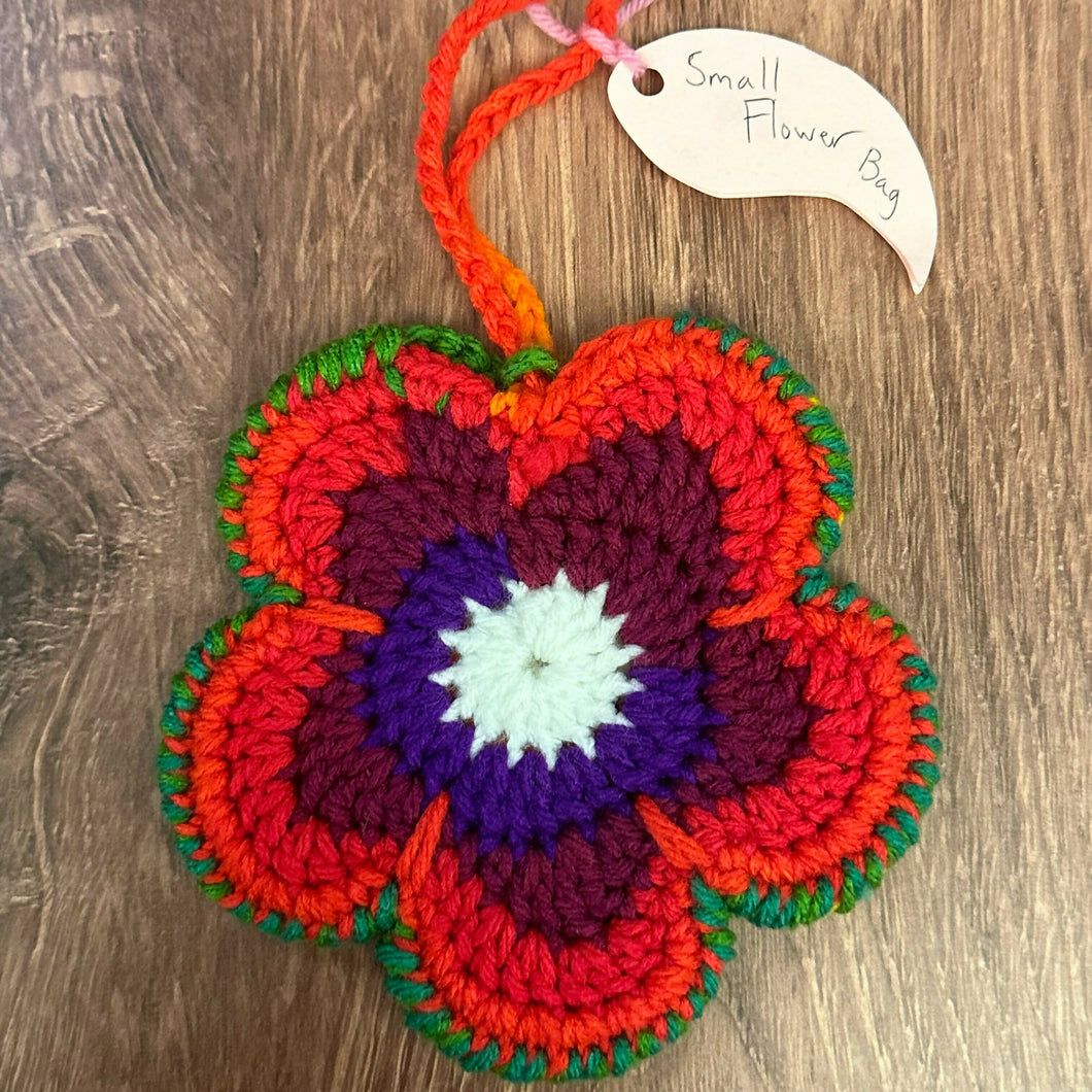 Colorful Flower Pouch